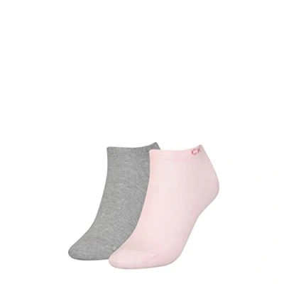 Image of Calvin Klein Women&#039;s Sneaker 2 Pack, Pink, ONE Size (Pack of 2)