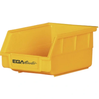 Image of 8x EGA Master Yellow Plastic Bin 140 x 105 75mm