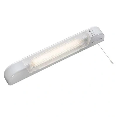 Image of KnightsBridge 230V 6W LED Shaver Light with Dual Voltage Socket