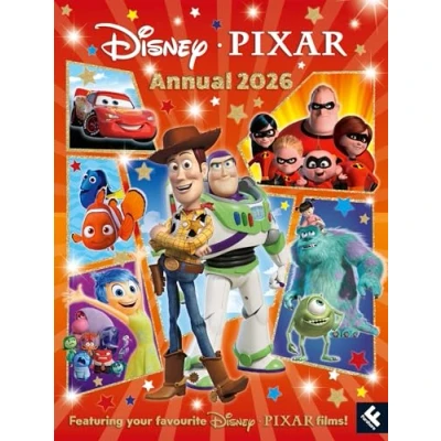 Image of Disney Pixar annual 2026: Action packed based on fan favourite movies with illustrated stories, and fun puzzles a perfect gift purchase