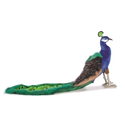 Image of HANSA Peacock Plush 33cmH/100cmL