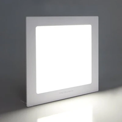 Image of Long Life Lamp Company 12W LED Square Recessed Ceiling Panel Down Light Flat Slim Cool White 6500k