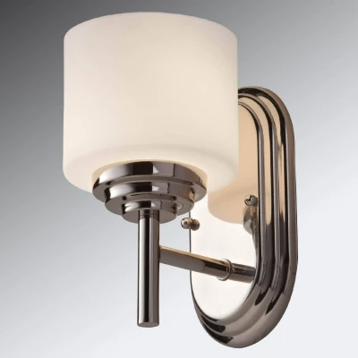 Image of Malibu 1 Light Bathroom Wall Polished Chrome IP44, G9