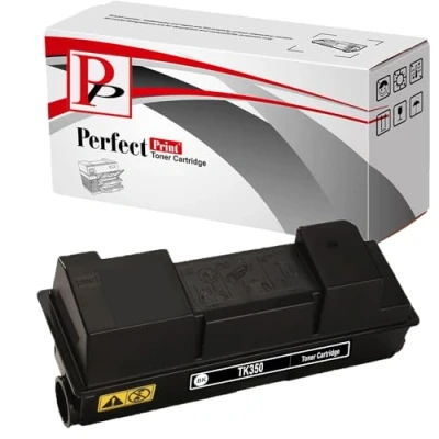 Image of Black PerfectPrint Compatible Toner Cartridges Replace TK 350 for Kyocera Printer FS 3040MFP 3040MFP+ 3140MFP 3140MFP+ 3540MFP 3640MFP 3920DN