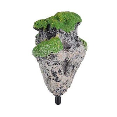 Image of Yosoo Resin Artificial Aquarium Floating Moss Stone Rocks Decoration For Fish Tank Landscape (Size : S)