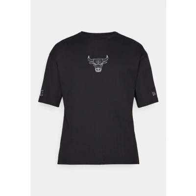 Image of New Era NBA Chicago Bulls Waffle TEE Club wear, Men&#039;s, Size: Large, Black