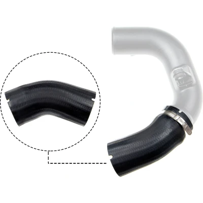 Image of 51852517 Turbocharger Hose GATES 09 1144 AEM (Ethylene Acrylate Rubber) ALFA ROMEO: MiTo