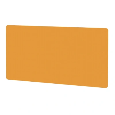 Image of Air Screen for B2B Desk 1800x800mm Bespoke Senna Yellow Fabric