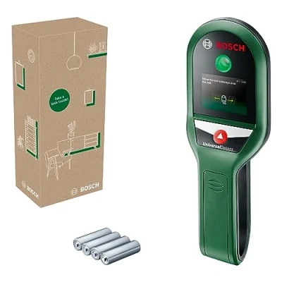 Image of Bosch detector UniversalDetect (step by step display guide for easy handling, stud and cable detector, in E Commerce cardboard box)