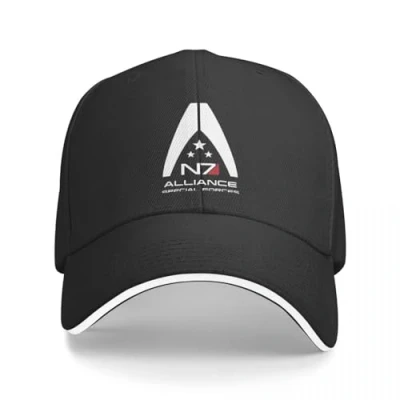 Image of BrAvee Baseball Cap Hip hop Alliance Special Forces N7 Mass Effect Game Washed Men&#039;s Cycling Trucker Snapback Caps Dad Hat Golf Hats Birthday Gift Christmas