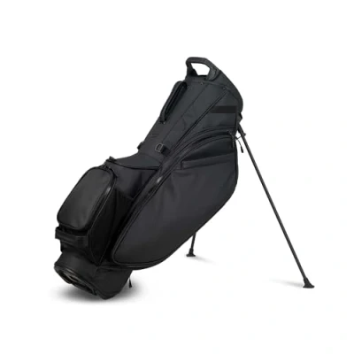 Image of OGIO Shadow, Premium Leather Golf Stand Bag Black