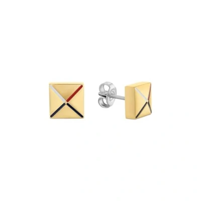 Image of Tommy Hilfiger Jewelry Women&#039;s Stud Earrings in Yellow Gold 2780916