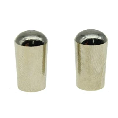 Image of KAISH M3.5&amp;M4 Nickel Metal LP Guitar 3 Way Toggle Switch Tip Pickup Knob for Epiphone Les Paul