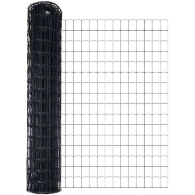 Image of vidaXL Grey Euro Fence 1.4 x 10 m Steel