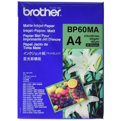 Image of Brother BP 60MA printing paper A4 (210x297 mm) Matte 25 sheets White