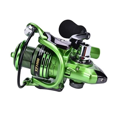 Image of Heavy Duty Fishing Reel,Spinning Reel, 13 + 1BB Left/Right Saltwater Freshwater Metal Lightweight Casting Spinning Reel Tackle Accessory(#1000)