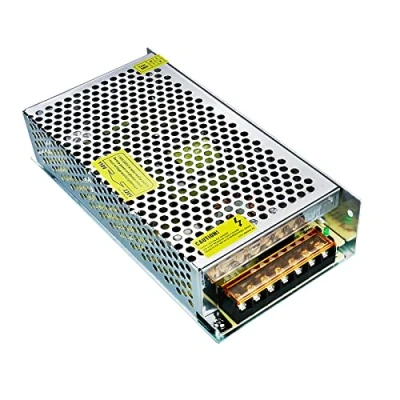 Image of JOYLIT LED Power Supply 24V 5A 120W, 110V/220V AC to DC 24 Volt Universal Regulated Switching Transformer for Strip, 3D Printer