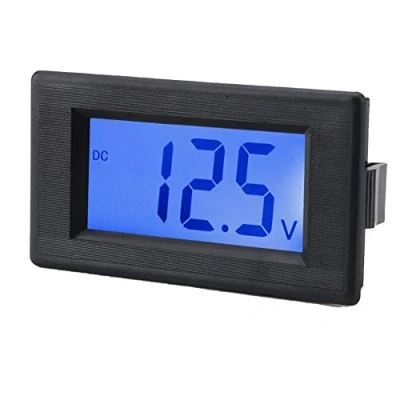 Image of Two wire DC Voltmeter Power Tester LCD Liquid Crystal Display Digital Analog 4 30V High Precision with Reverse Protection