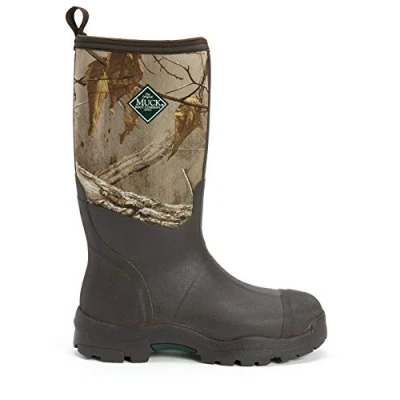 Image of Muck Boots Unisex Derwent II Pull On Waterproof Wellington Boot, Camo, 5