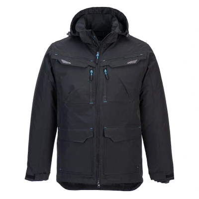 Image of Portwest WX3 Winter Jacket Black Small