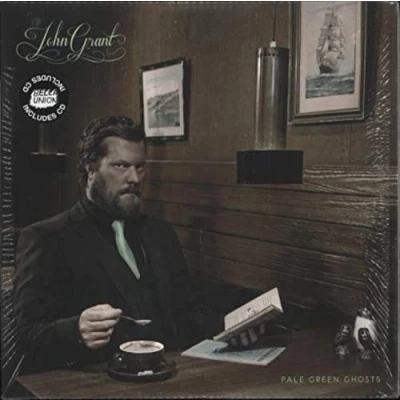 Image of John Grant Pale Green Ghosts Mint vinyl 2013 UK 2 LP set BELLAV377