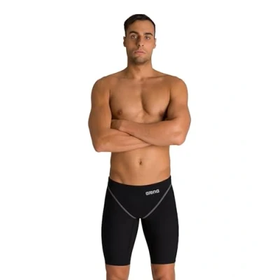 Image of arena men&#039;s swimming competition pants Jammer Powerskin ST 2.0, Black (50), 26 UK (1 )