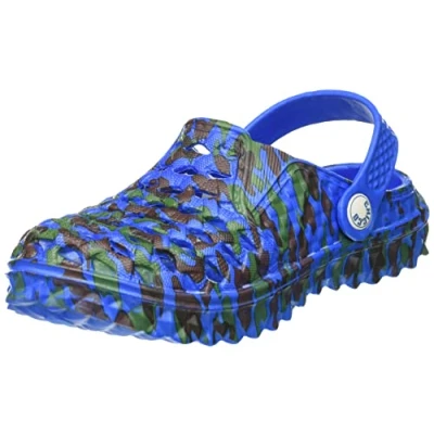 Image of Chicco, Sabot Mango, Shoes for pool and sea Boy&#039;s, Camouflage Blue, 20
