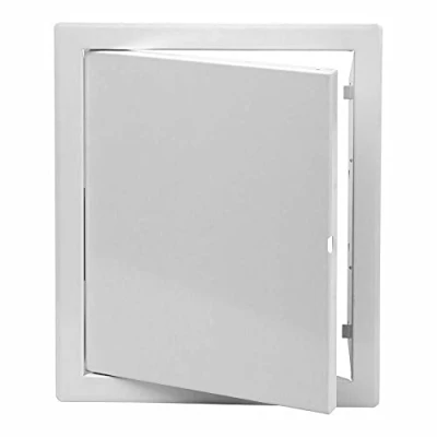 Image of White Metal Access Panel 400mm x 500mm Galvanised Steel Inspection Door Flap