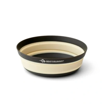 Image of Sea to Summit Frontier Ultralight Collapsible Bowl, Medium (23 fl oz), Bone White