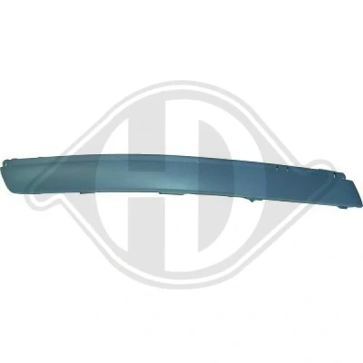 Image of 3B0807718B, 3B0807718BGRU Trim /Protection Strip, bumper DIEDERICHS Priority Parts 2246162 Right Front VOLKSWAGEN: Passat B5 GP Estate