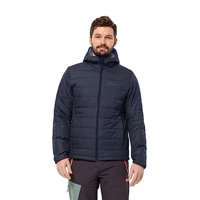 Image of Jack Wolfskin Men&#039;s Lapawa Ins Hoody M Jacket, Night Blue, S