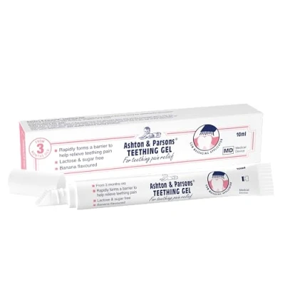 Image of Ashton &amp; Parsons Teething Gel for 3 Months+ Infants to Help Relieve Common Symptoms 10ml