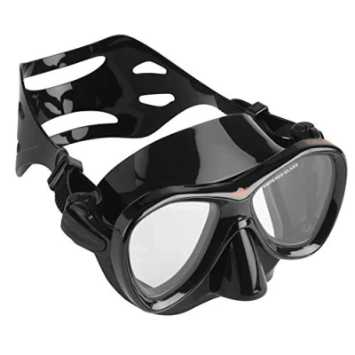 Image of SEAC Cove Diving Mask for Diving, in Apnea and Snorkeling Hypoallergenic Silicone Black One Size