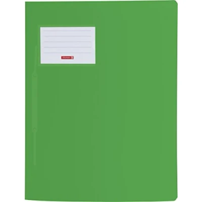 Image of Brunnen Fact! Polypropylene Folder A4 24 x 34 cm Translucent Coloured singolo Green