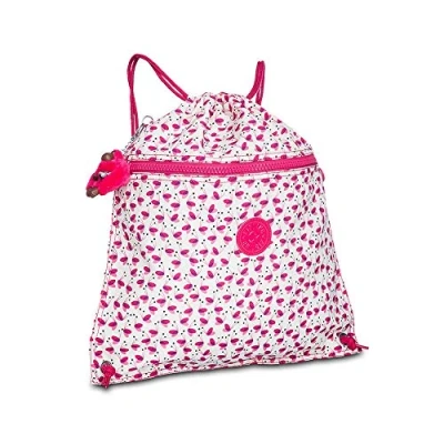 Image of Kipling SUPERTABOO Backpack, Women, Pink (Pink Wings), wings