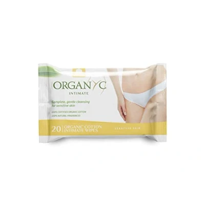Image of Organyc Intimate wipes 20