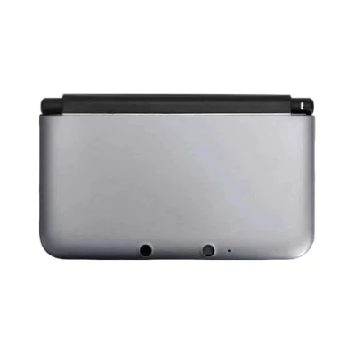 Image of OSTENT Full Housing Shell Case Cover Replacement Compatible for Nintendo 3DS XL LL (Silver)