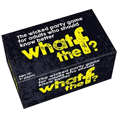 Image of Cheatwell Games What The F? Hilariously Twisted Party Game For Adults Who Should Know Better Ages 18+