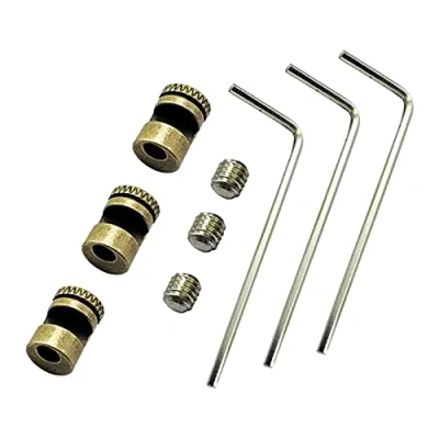 Image of 3 Set Thumb Stud Button Solid Screw Wrench Brass Multitool for Buck 110