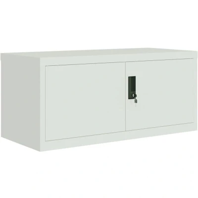 Image of vidaXL File Cabinet Light Grey 90x40x40 cm Steel