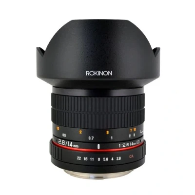 Image of Rokinon FE14M C 14mm F2.8 Ultra Wide Lens for Canon (Black)
