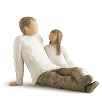 Image of Willow Tree Father &amp; Daughter Figurine