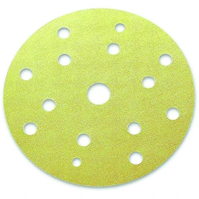 Image of sia Abrasives 7425.4595.0060 Series 1944 Siaone Disc with 14 Hole, 60 Grit, 150mm Diameter, Pack of 50