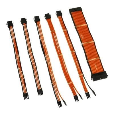 Image of KOLINK Coreu0026tradeAdept Power Extension Cable Kit Orange