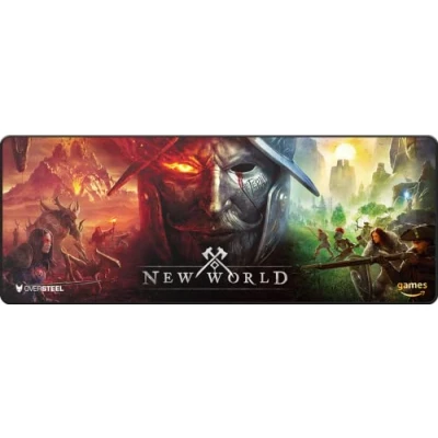 Image of Oversteel MAGNALIUM AETERNUM Gaming PC mouse pad, size XL (900x350x4 mm), New World Edition