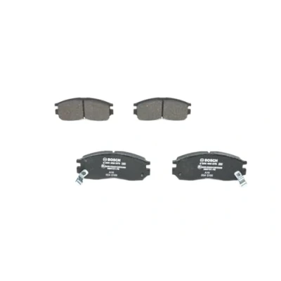 Image of 7365D3847365D484, 90R010713 Brake pad set BOSCH 0 986 460 979 Low Metallic with acoustic wear warning MITSUBISHI: Lancer 6 Limousine, FTO, GALANT