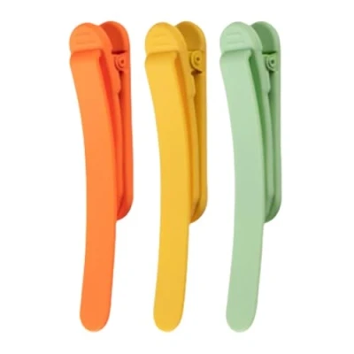 Image of Silicone Automatic Bookmarks, 3 Pieces Book Mark, Page Clip Markers, Cute Marks for Books, Marker Accessories Reading Lovers, Women, Men, Kids