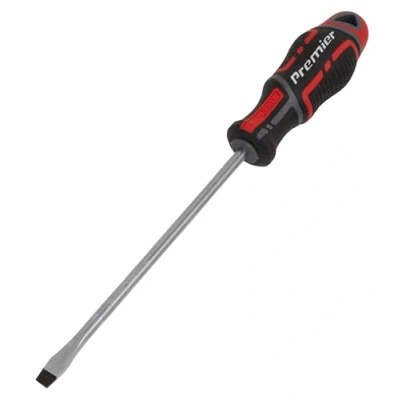 Image of Sealey Premier Screwdriver Slotted 6 x 150mm GripMAX®