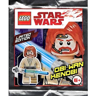 Image of LEGO Star Wars Episode 2 Limited Edition OBI WAN Kenobi foil Pack