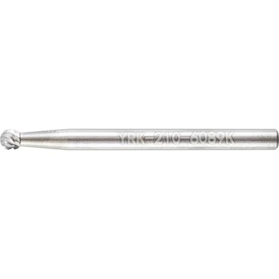 Image of York 3 X 2.8MM Ball Shape Carbide Rotary Burr Cut 9 Chipbreaker (3MM Shank)